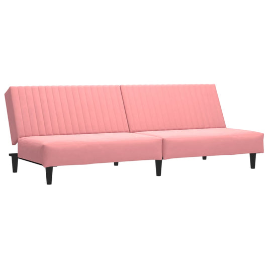 Sovesofa 2-personers Pink Velvet