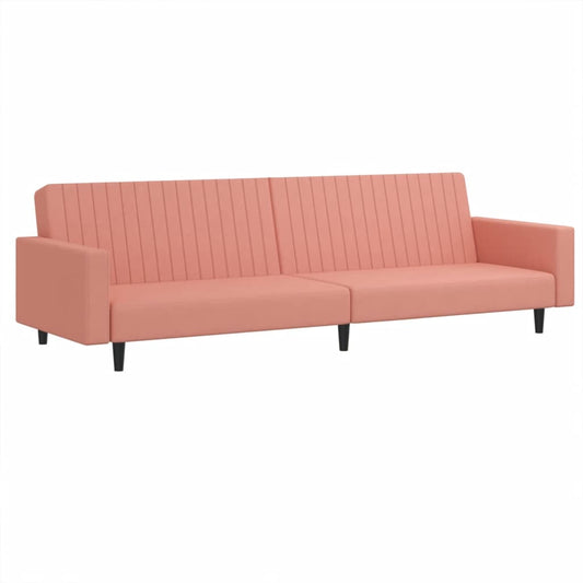 Sovesofa 2-personers Pink Velvet