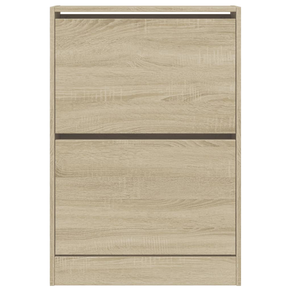 Schuhschrank Sonoma-Eiche 60x21x87,5 cm Holzwerkstoff