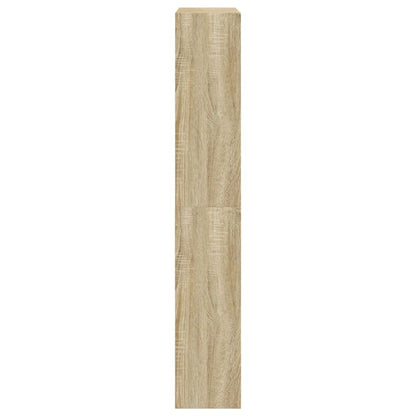 Schuhschrank Sonoma-Eiche 80x21x125,5 cm Holzwerkstoff