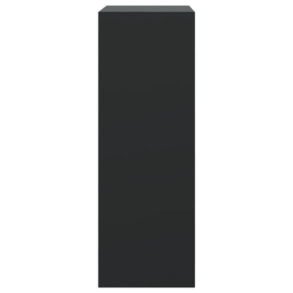 Schuhschrank Schwarz 60x34x96,5 cm Holzwerkstoff