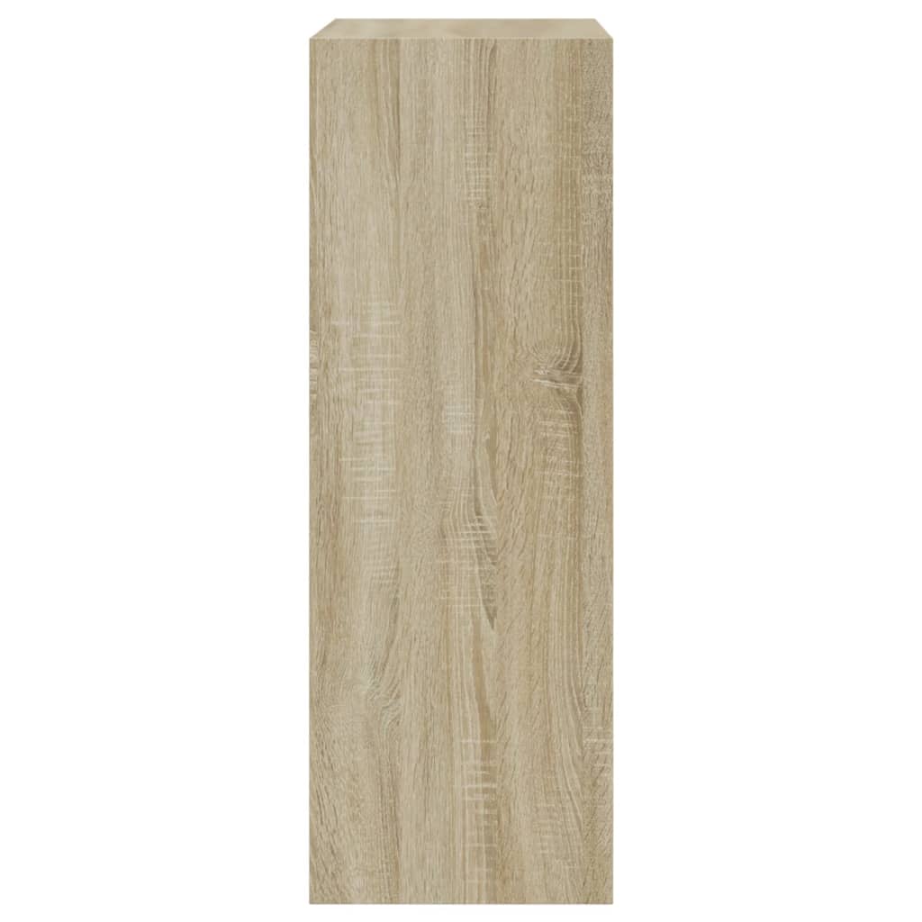 Schuhschrank Sonoma-Eiche 60x34x96,5 cm Holzwerkstoff