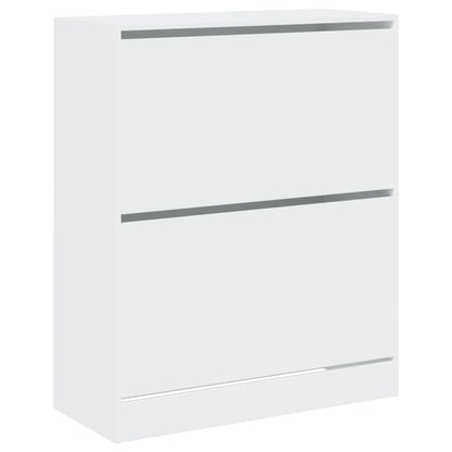 Schuhschrank Weiß 80x34x96,5 cm Holzwerkstoff