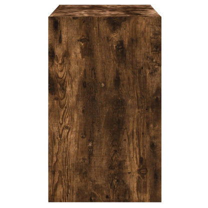 Schuhschrank Räuchereiche 80x42x69 cm Holzwerkstoff