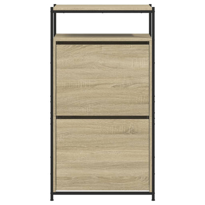 Schuhschrank Sonoma-Eiche 60x34x112 cm Holzwerkstoff