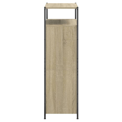 Schuhschrank Sonoma-Eiche 75x34x112 cm Holzwerkstoff