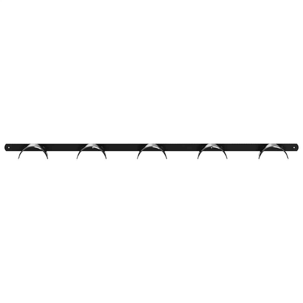Trensenhalter für 5 Trensen Schwarz Eisen