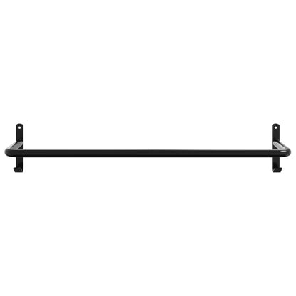 Satteldeckenhalter Schwarz Eisen