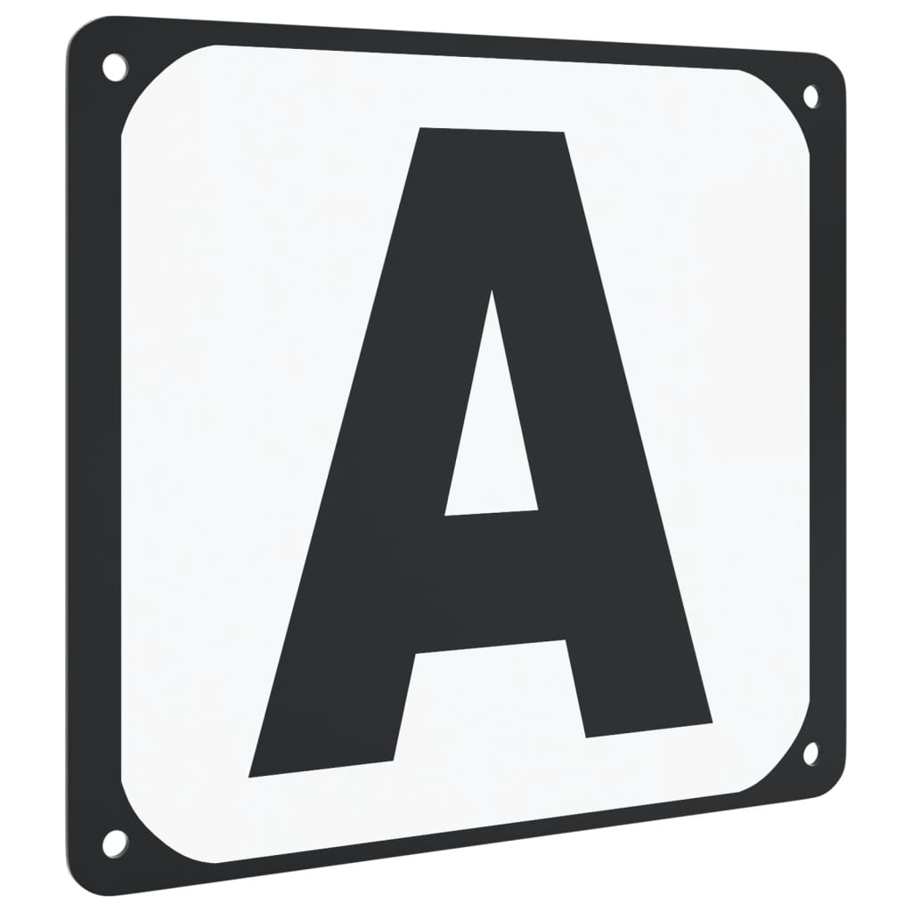 Buchstaben für Dressurviereck 12 Stk. Stahl