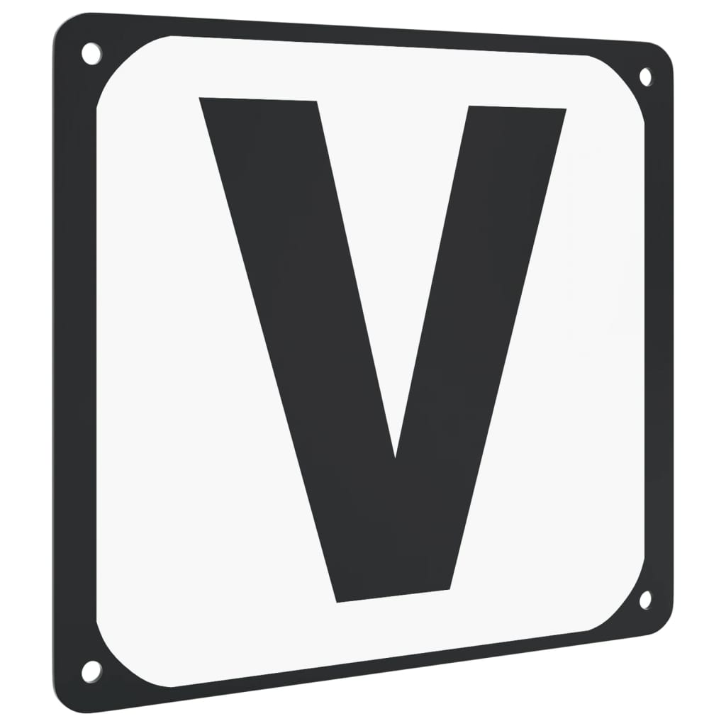 Buchstaben für Dressurviereck 12 Stk. Stahl