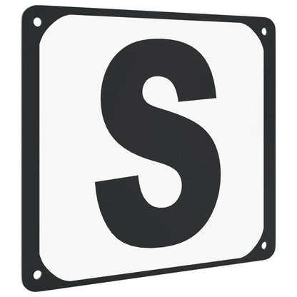 Buchstaben für Dressurviereck 12 Stk. Stahl