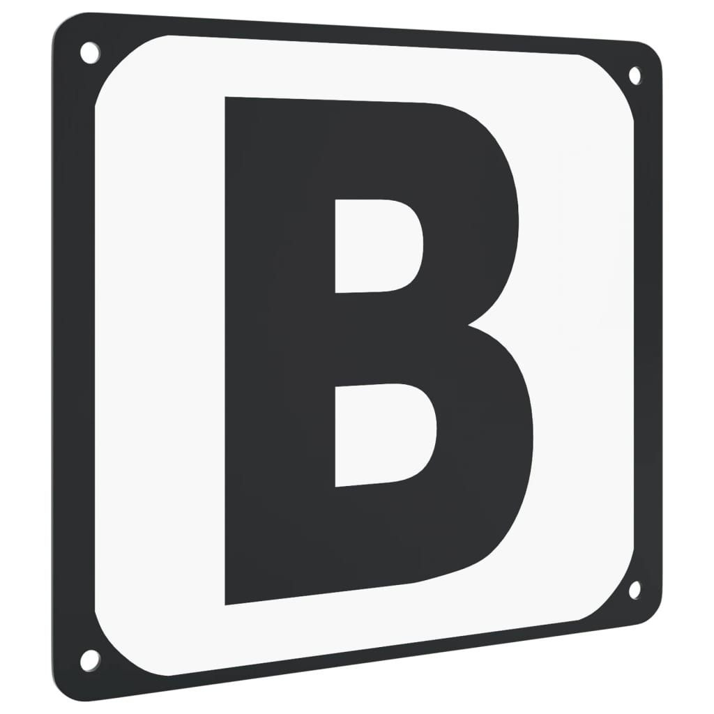 Buchstaben für Dressurviereck 12 Stk. Stahl