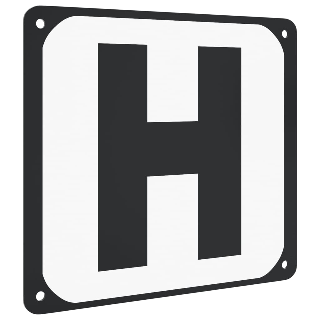 Buchstaben für Dressurviereck 12 Stk. Stahl