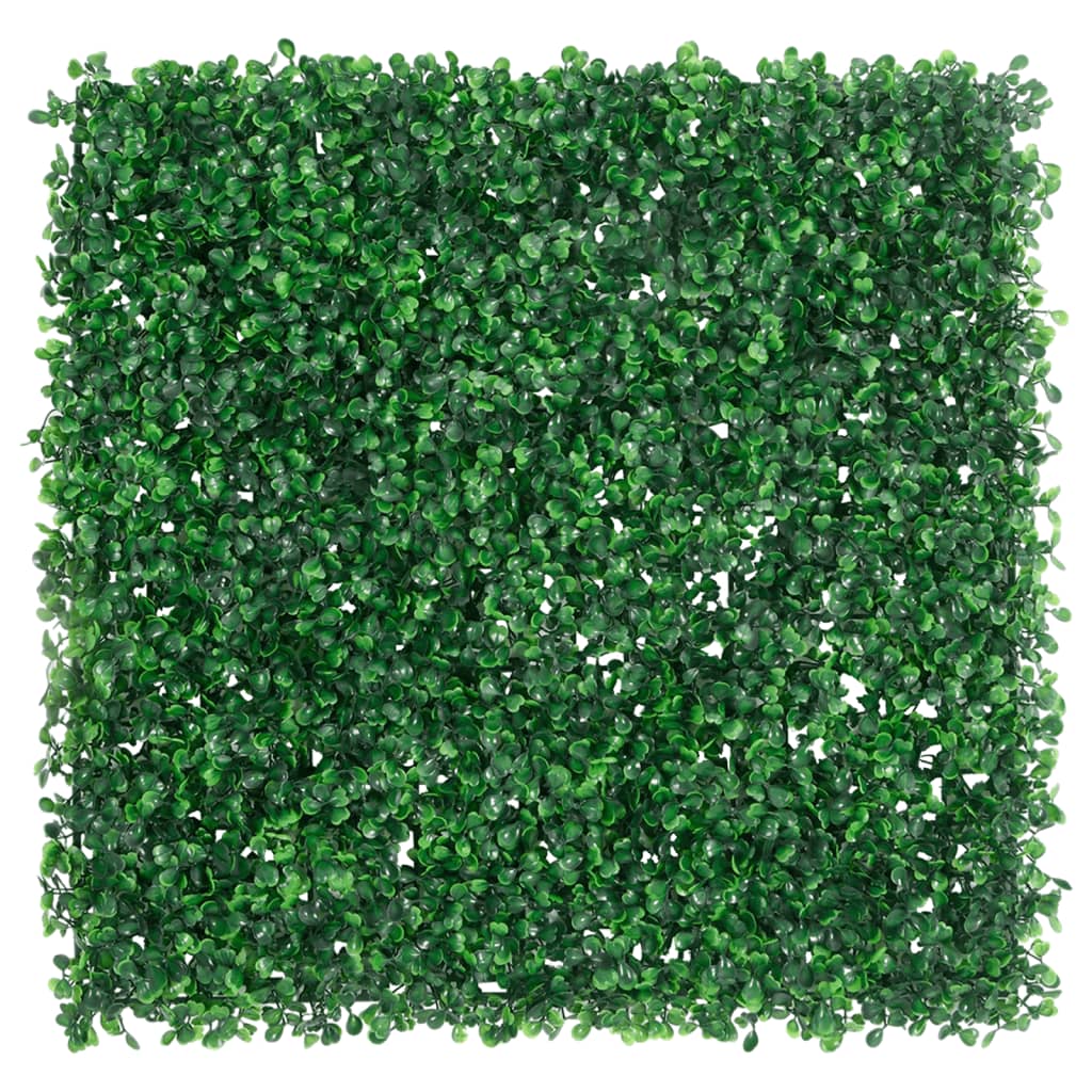 Kunsthecken 6 Stk. Grün 50x50 cm