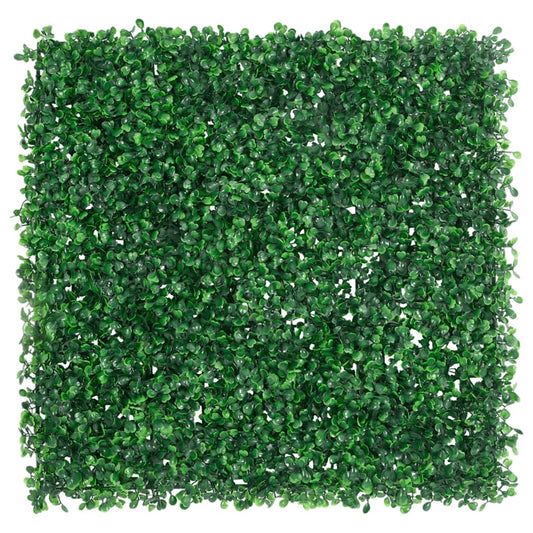 Kunsthecken 6 Stk. Grün 50x50 cm
