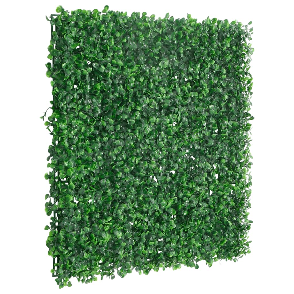 Kunsthecken 6 Stk. Grün 50x50 cm