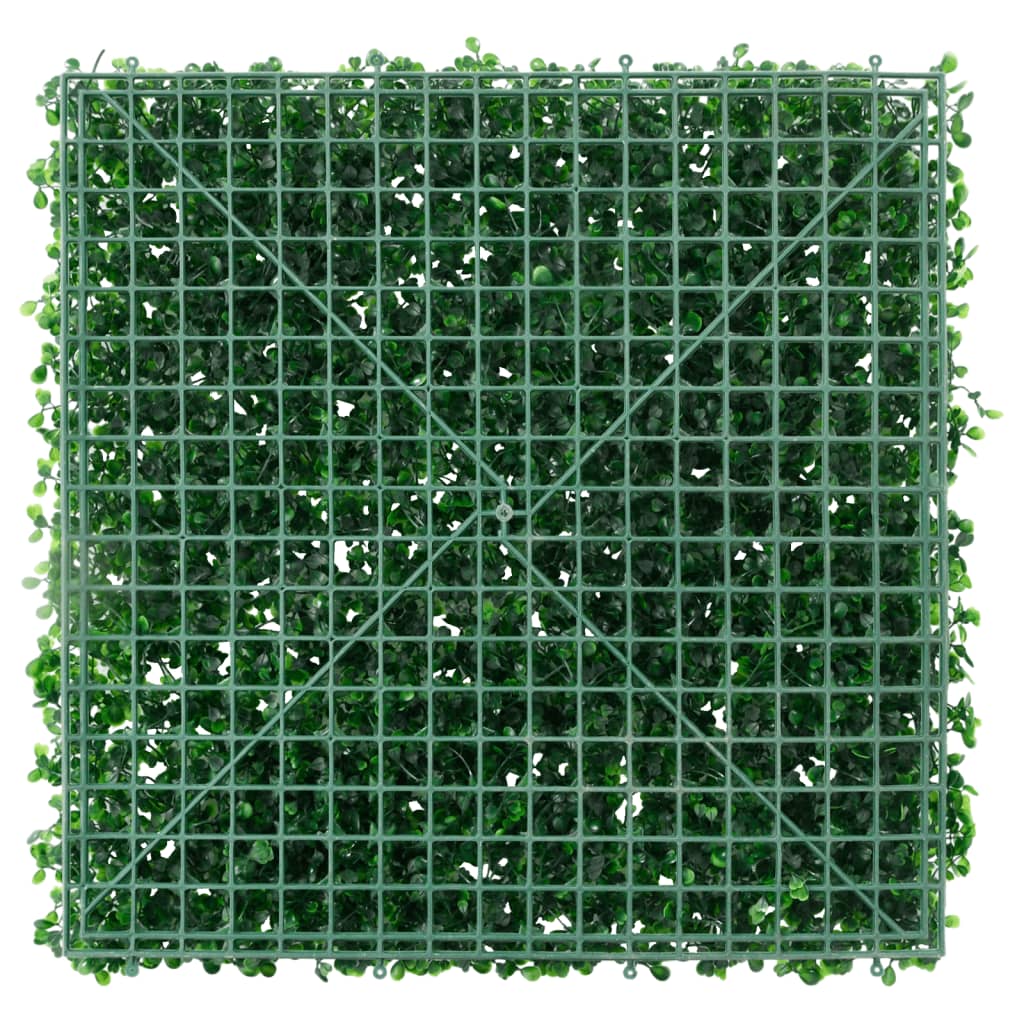 Kunsthecken 6 Stk. Grün 50x50 cm