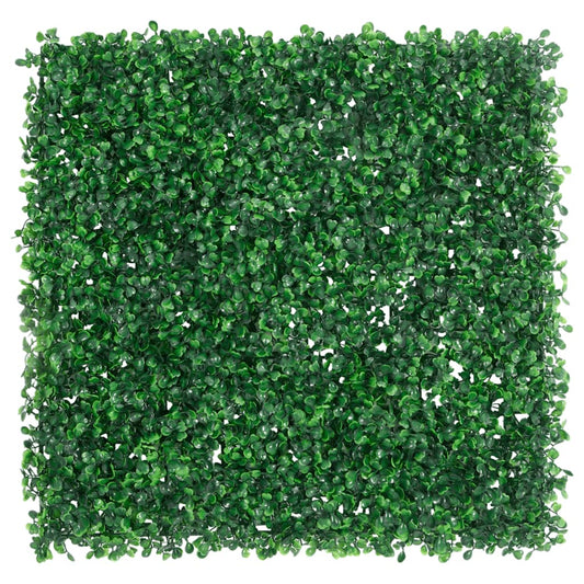 Kunsthecken 24 Stk. Grün 50x50 cm