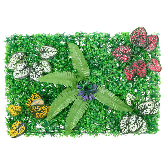 Sichtschutz aus Kunstpflanzen 24 Stk. Grün 40x60 cm