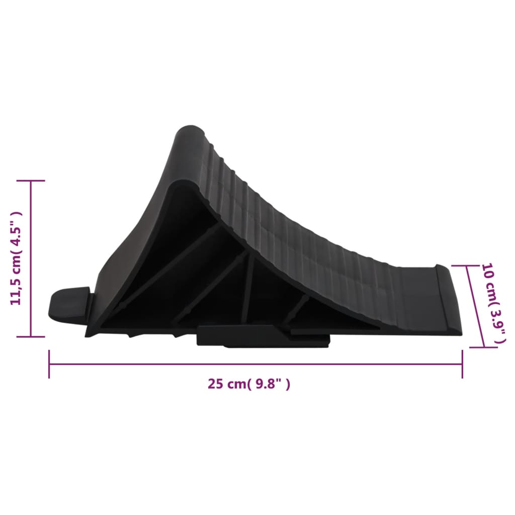 Stützrad 60 mm mit Unterlegkeilen
