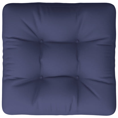Palettenkissen Marineblau 50x50x12 cm Stoff