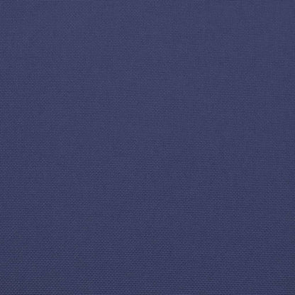 Palettenkissen-Set Marineblau 70x40x12 cm Stoff