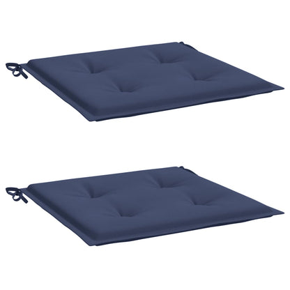 Palettenkissen 2 Stk. Marineblau 40x40x4 cm Oxford-Gewebe
