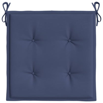 Palettenkissen 2 Stk. Marineblau 40x40x4 cm Oxford-Gewebe