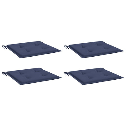 Palettenkissen 4 Stk. Marineblau 40x40x4 cm Oxford-Gewebe