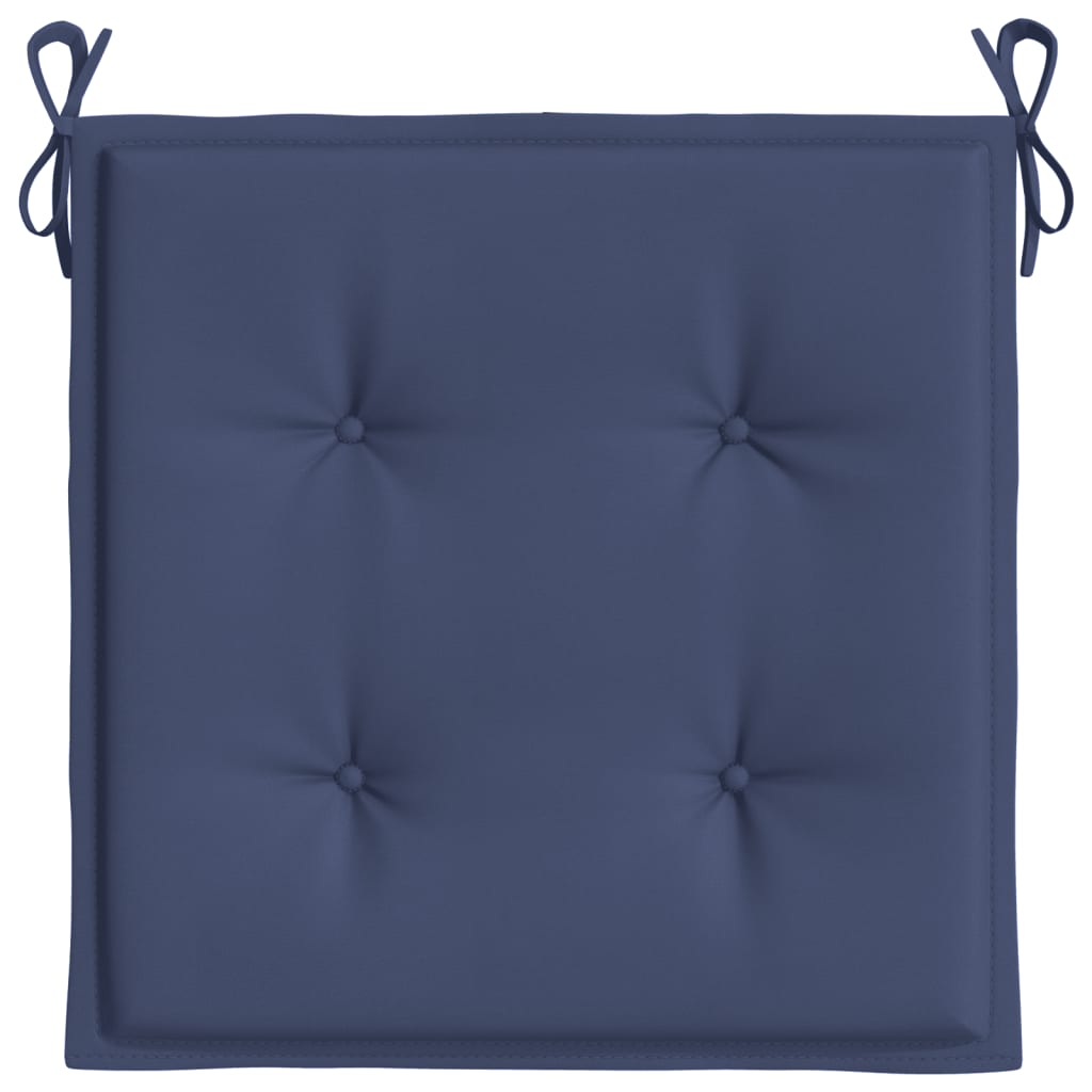 Palettenkissen 4 Stk. Marineblau 40x40x4 cm Oxford-Gewebe