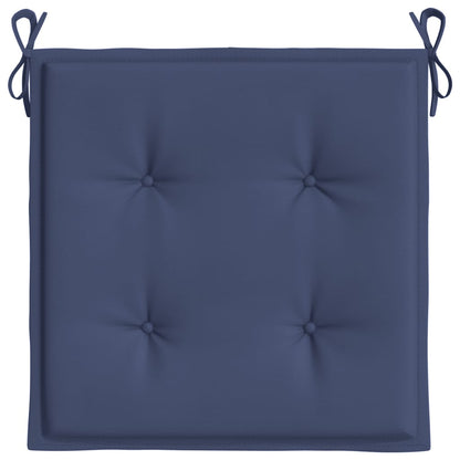 Palettenkissen 2 Stk. Marineblau 50x50x4 cm Oxford-Gewebe