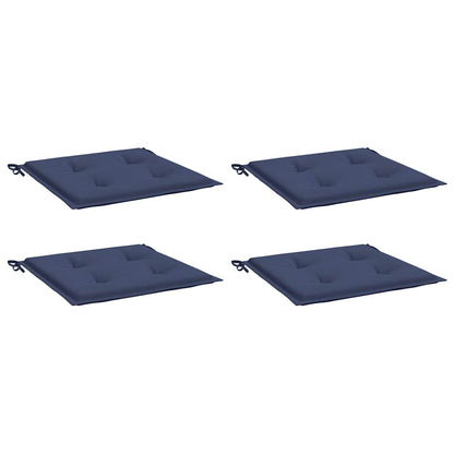 Palettenkissen 4 Stk. Marineblau 50x50x4 cm Oxford-Gewebe