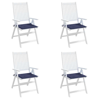 Palettenkissen 4 Stk. Marineblau 50x50x4 cm Oxford-Gewebe