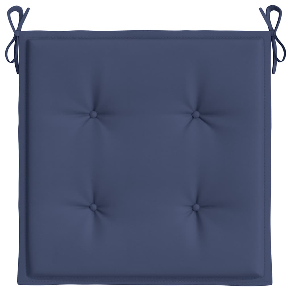 Palettenkissen 4 Stk. Marineblau 50x50x4 cm Oxford-Gewebe