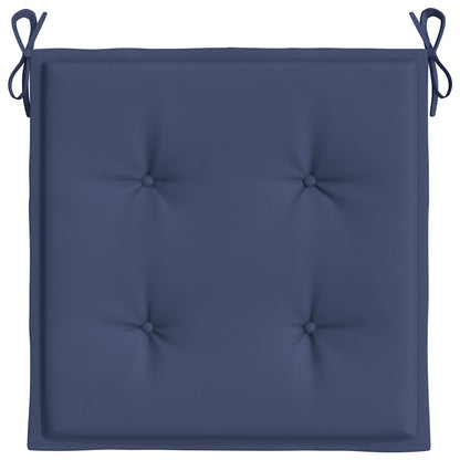 Palettenkissen 4 Stk. Marineblau 50x50x4 cm Oxford-Gewebe