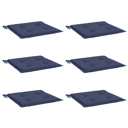 Palettenkissen 6 Stk. Marineblau 50x50x4 cm Oxford-Gewebe