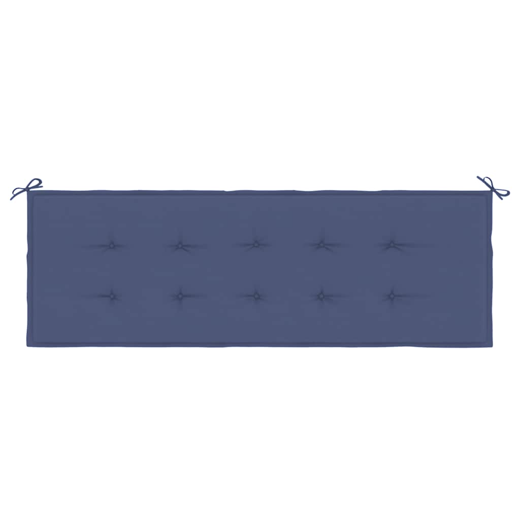 Gartenbank-Auflage Marineblau 150x50x4 cm Oxford-Gewebe