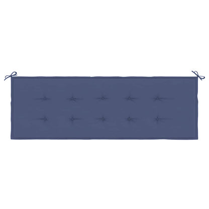 Gartenbank-Auflage Marineblau 150x50x4 cm Oxford-Gewebe