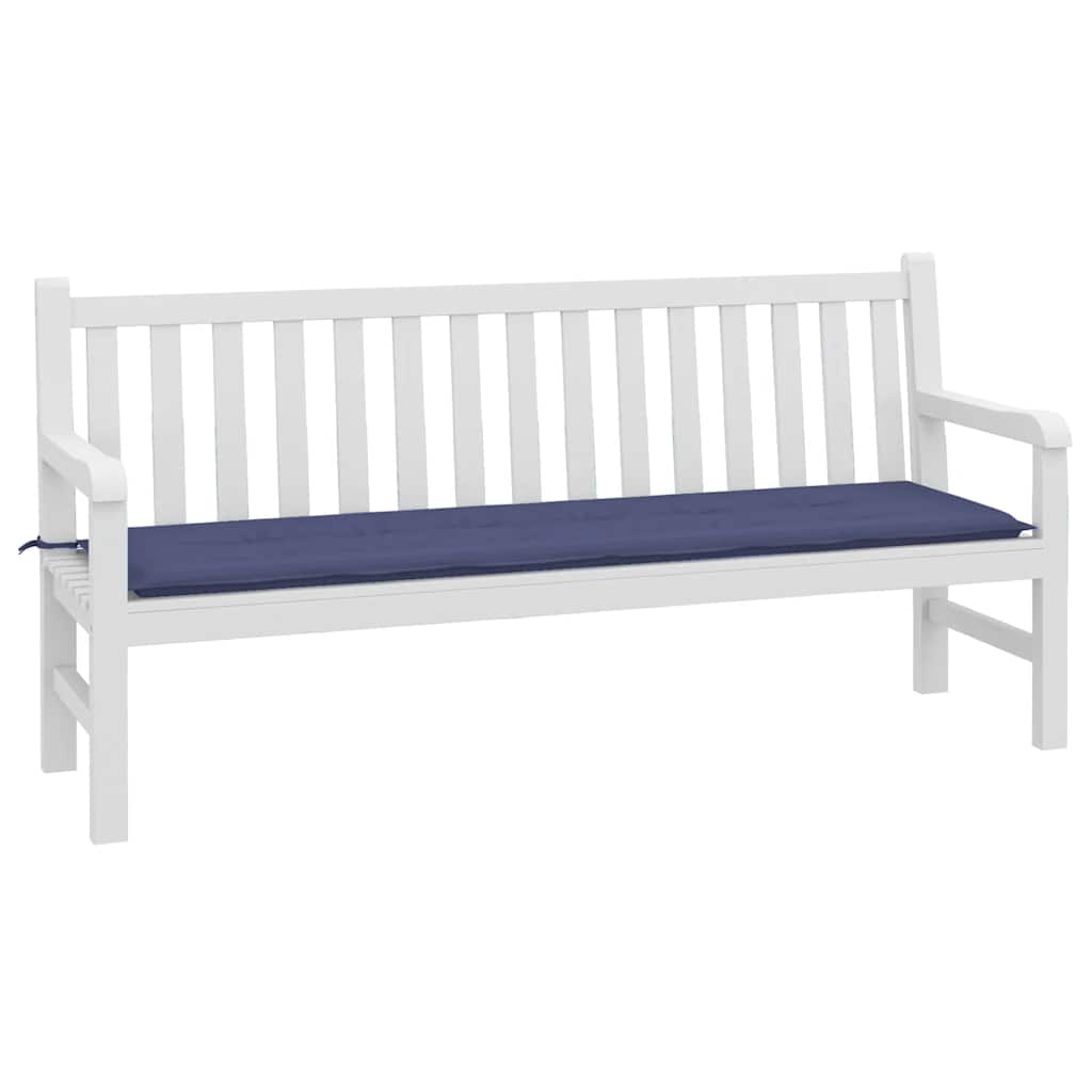 Gartenbank-Auflage Marineblau 180x50x4 cm Oxford-Gewebe