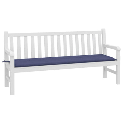 Gartenbank-Auflage Marineblau 180x50x4 cm Oxford-Gewebe