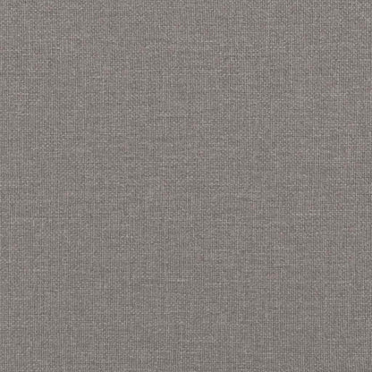 Chesterfield sofa 2-personers taupe stof