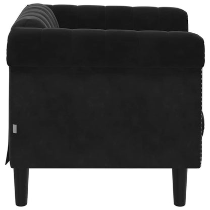 Sessel Schwarz Samt