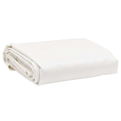 Presenning Hvid Ø 2,6 m 600 /m²