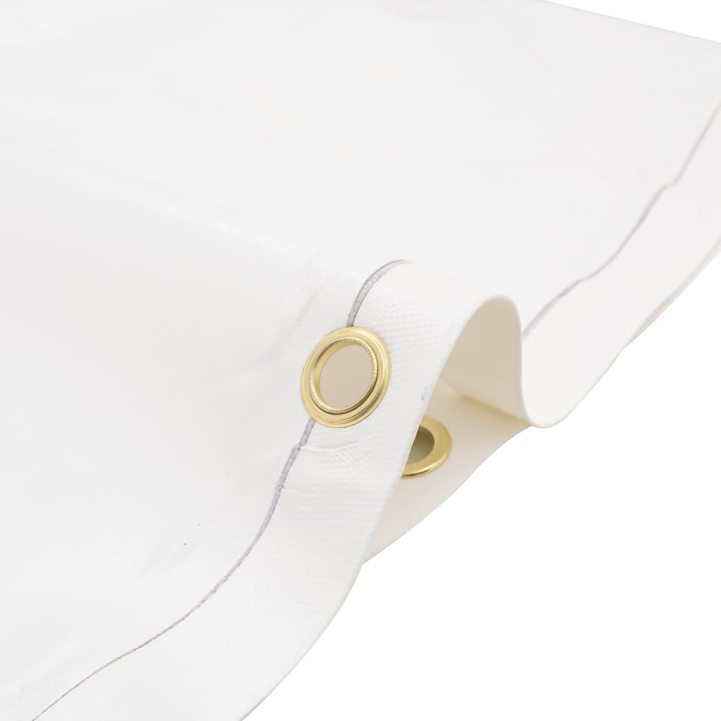 Presenning Hvid Ø 2,6 m 600 /m²