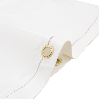 Presenning Hvid Ø 2,6 m 600 /m²