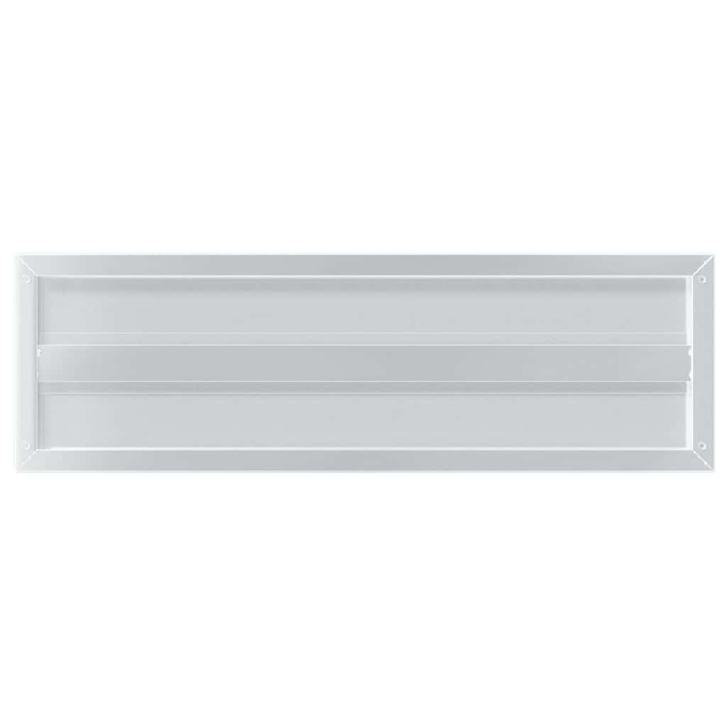 Wandregale 2 Stk. 75x23,5x3 cm Silbern Edelstahl