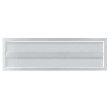 Wandregale 2 Stk. 75x23,5x3 cm Silbern Edelstahl