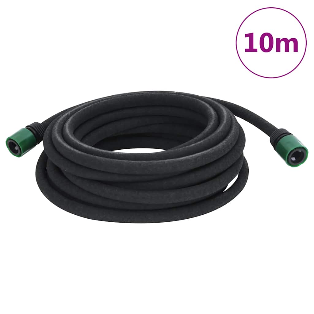 Tropfschlauch Schwarz 0,6" 10 m Gummi