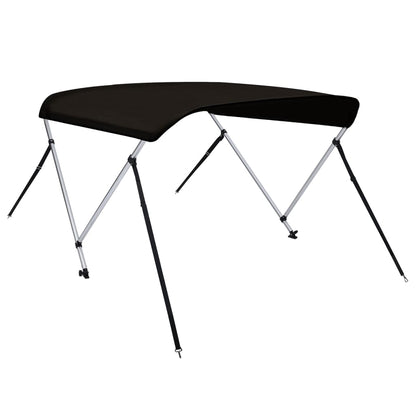 2-Bow Bimini Top Schwarz 180x130x110 cm