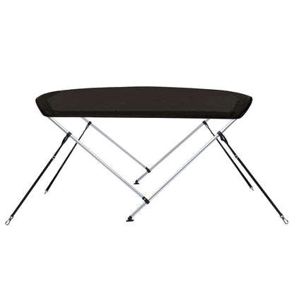 2-Bow Bimini Top Schwarz 180x150x110 cm